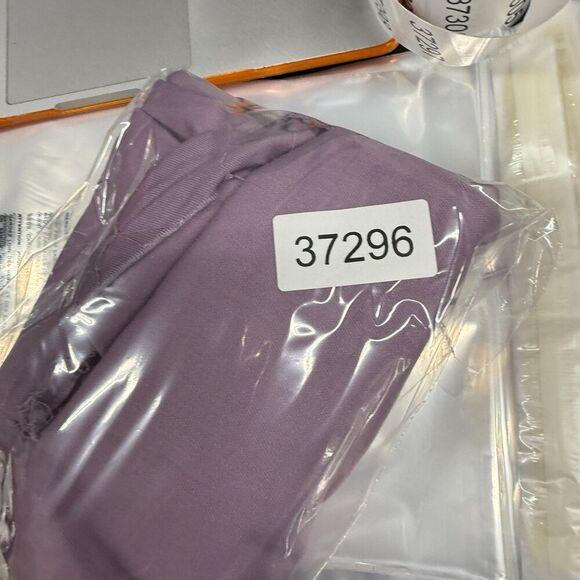 Seven7 Jeans Women 8 Purple Denim Light Wash Mid Rise Ankle Skinny Cuffed - Picture 8 of 8